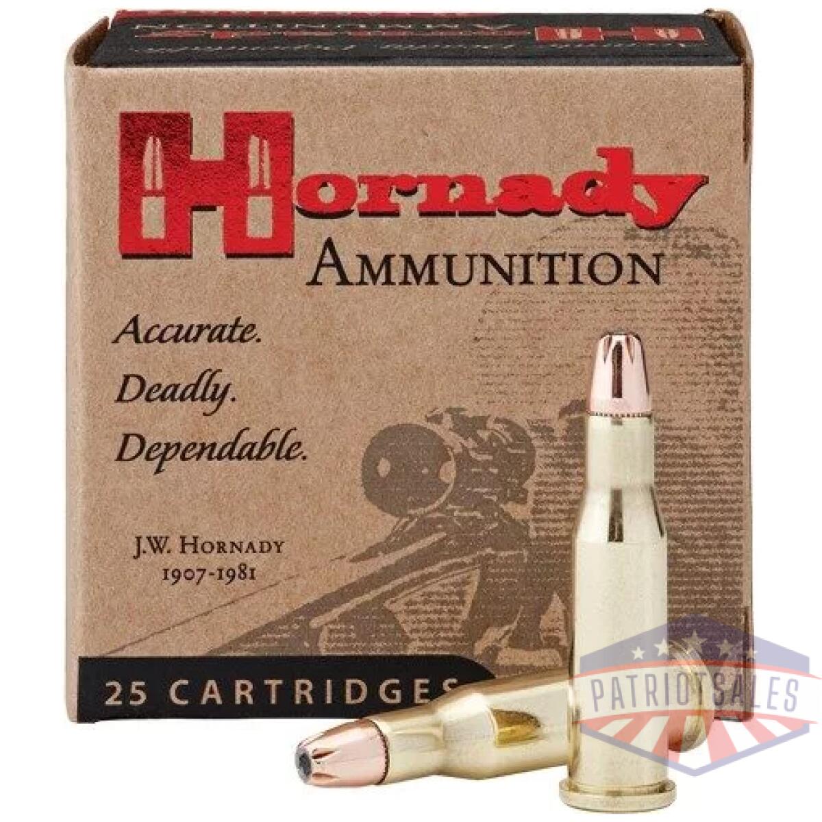 Ahdy8307 - hornady 218 bee 45gr jhp - 25rd 10bx/cs - ahdy8307