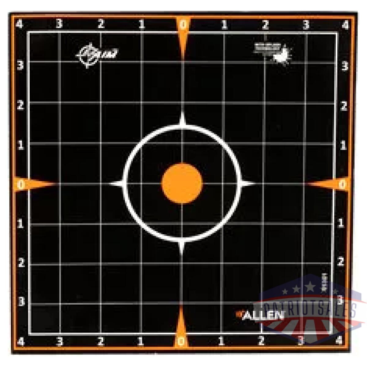 Aln15301_1 - allen ez aim 8"x8" sight-in 5pk - aln15301 1