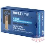 PPU 6.5X54 MANNLICHER SHONAUER - 156GR. JSP-RN 20RD 10BX/CS