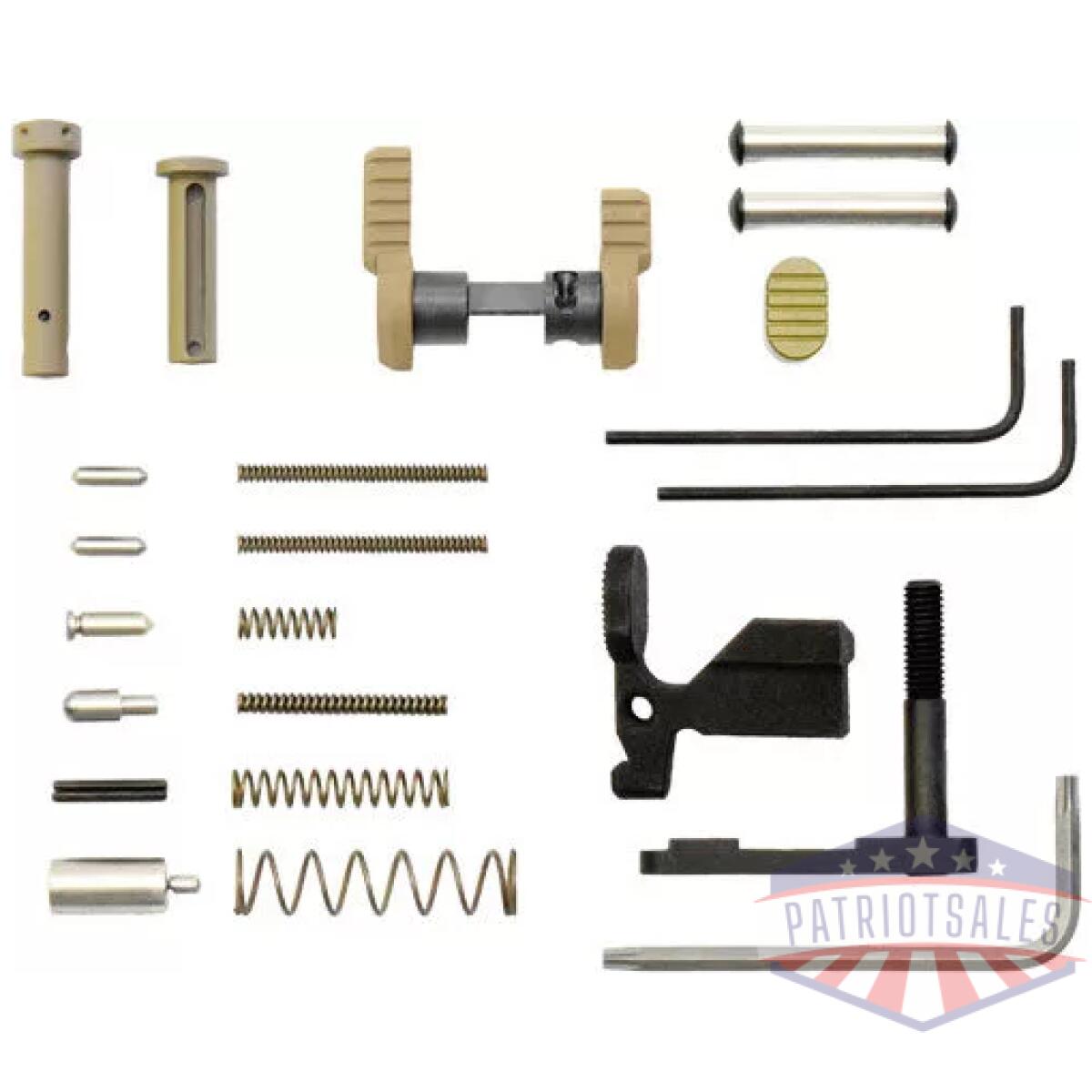 Arm251fde - armaspec superlight gun bulder - kit ar15 fde - arm251fde