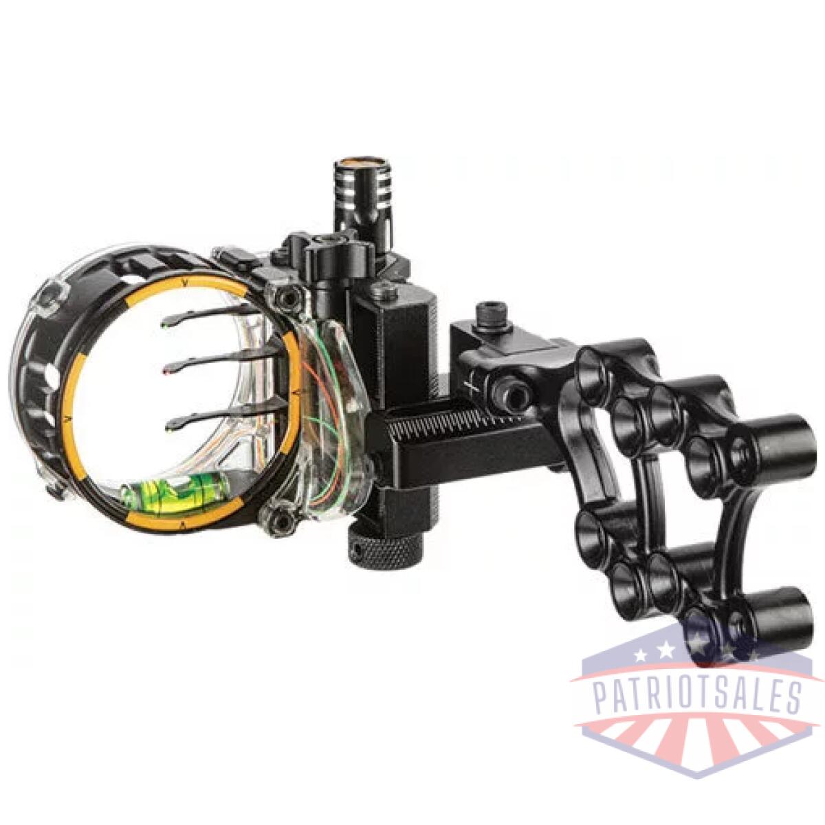 As325r - trophy ridge bow sight hotwire - 3-pin. 019 rh black - as325r