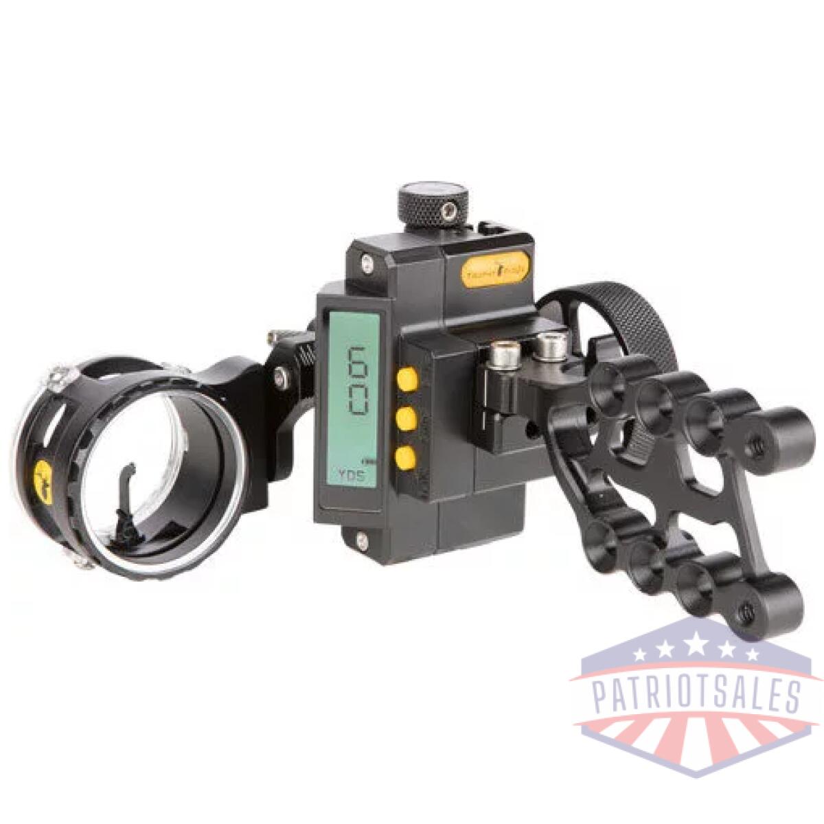 As701dr19 - trophy ridge bow sight digital - react 1-pin. 019 rh black - as701dr19
