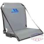 MILLENNIUM B100 BOAT SEAT WITH - ARM REST STRAPS GRAY