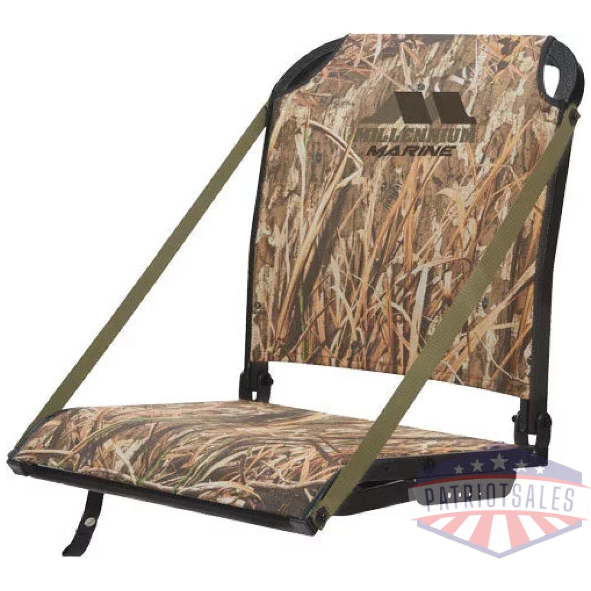 B100sgh - millennium b100 boat seat with - arm rest straps mosg habitat - b100sgh