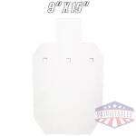 BASH TARGET AR500 SILHOUETTE - HALF SIZE 9"X15"-3/8" THICK