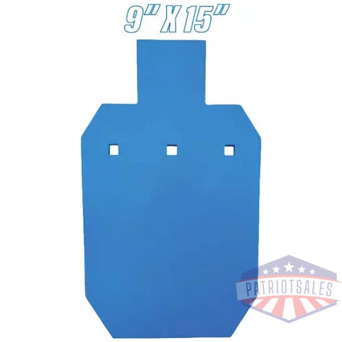 B930 - bash target ar500 silhouette - half size 9"x15"-1/2" thick - b930