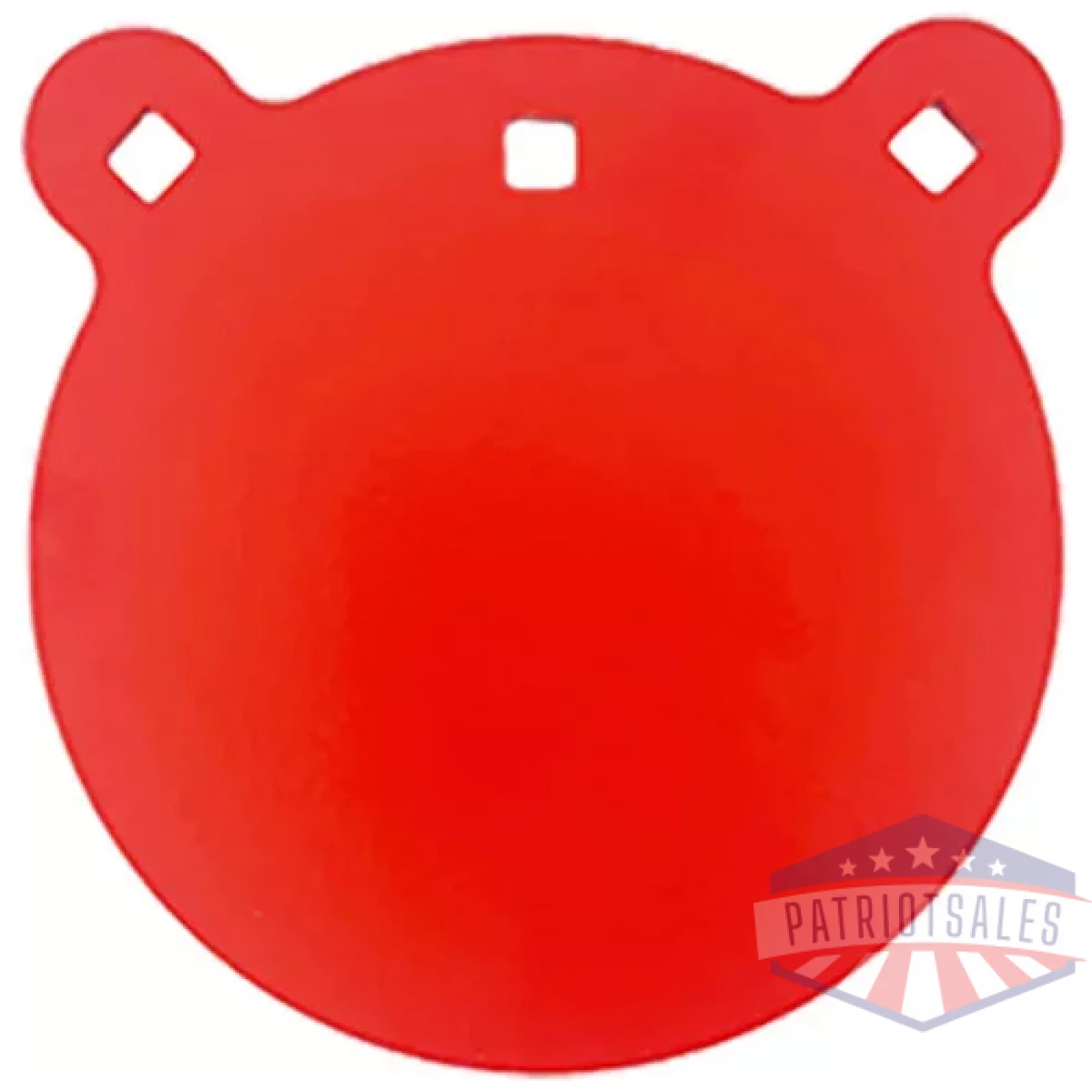B938 - bash target ar500 gong target - round 8"-5/16" thick - b938