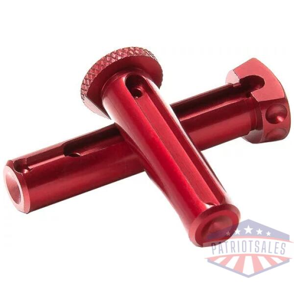 BATTLE ARMS ALUMINUM TAKE DOWN - PIN SET RED