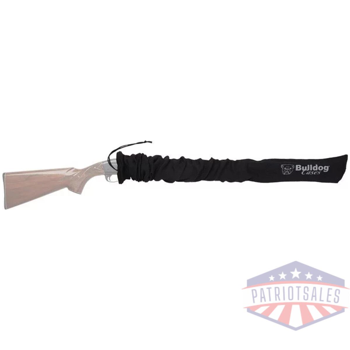 Bulldog gun sock 52"x4" black - standard scoped rifle & shotgn - image 1