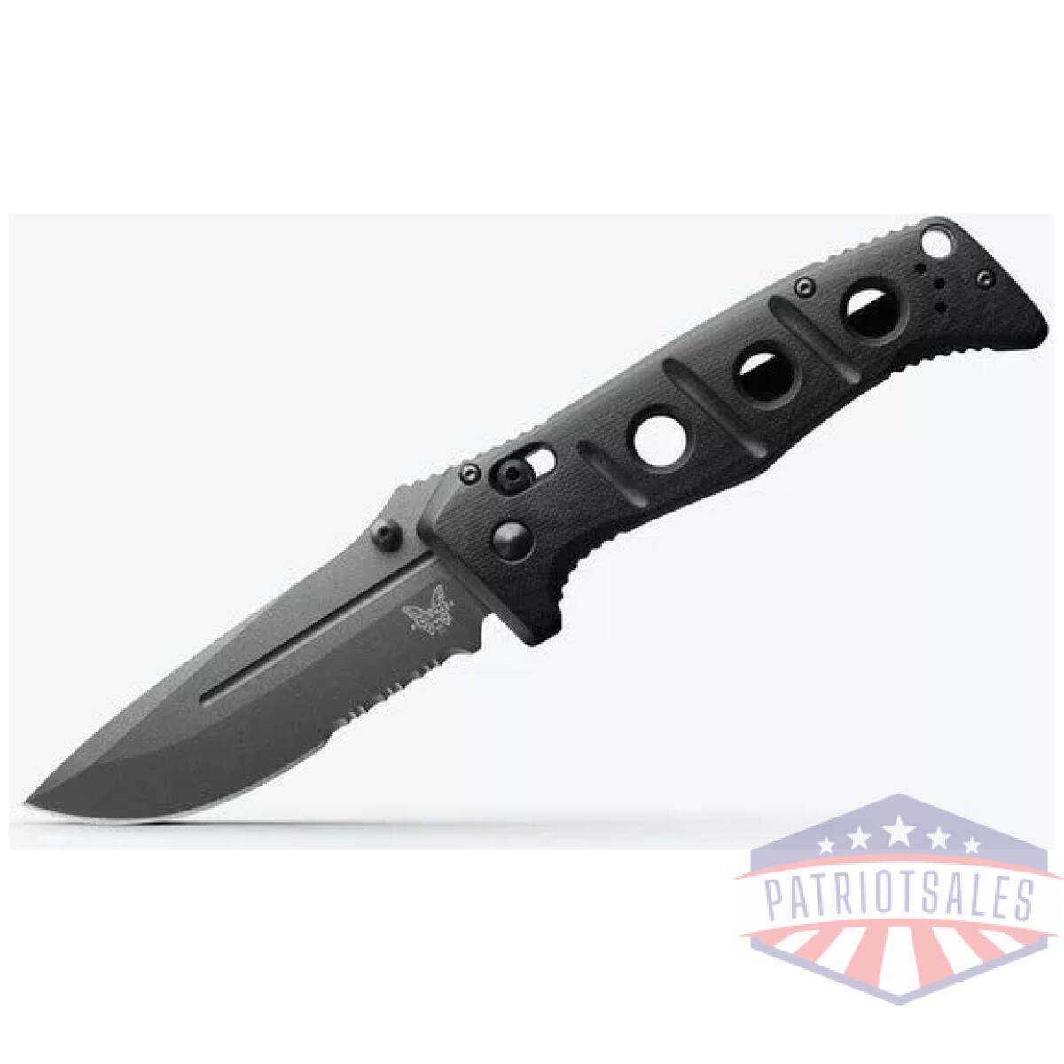 Bm-275sgy-1 - adamas | black g10 | drop-point - bm 275sgy 1