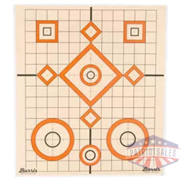 BURRIS PACKAGE OF 10 TARGETS