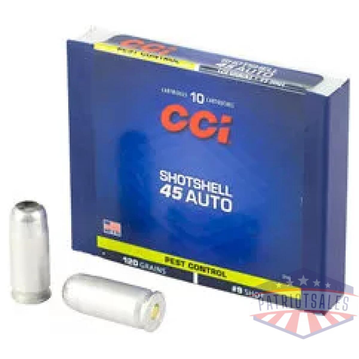 Cci3745_1 - cci 45acp #9 shotshell 10/200 - cci3745 1