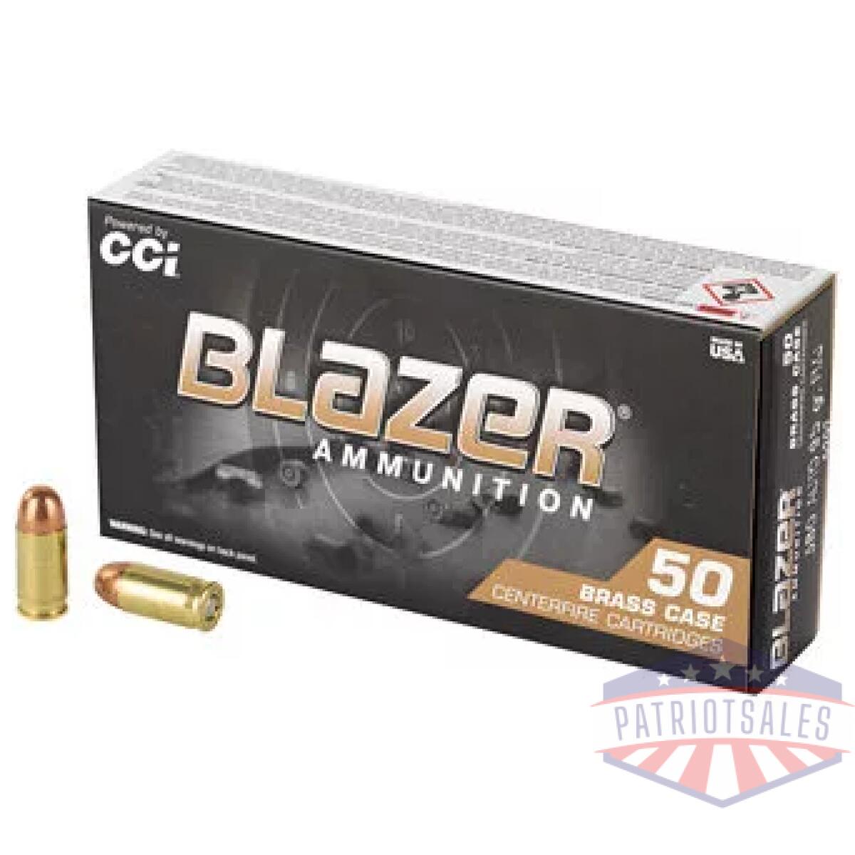 Blazer brass 380acp 95gr fmj 50/1000 - image 1