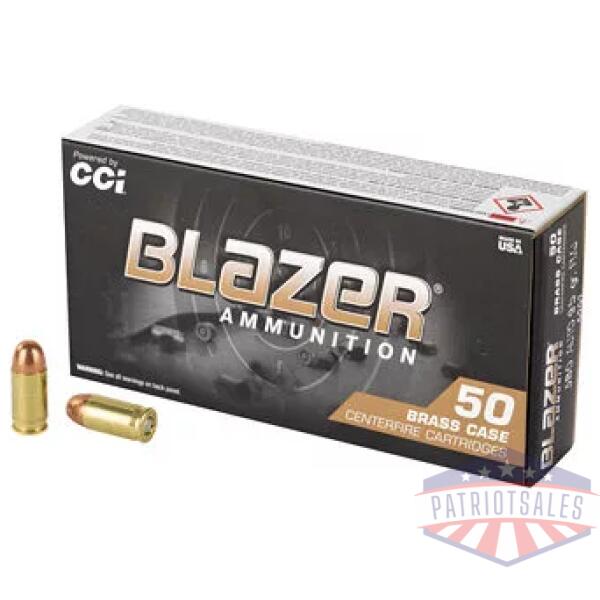 BLAZER BRASS 380ACP 95GR FMJ 50/1000