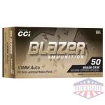 BLAZER BRASS 10MM 180GR JHP 50/500