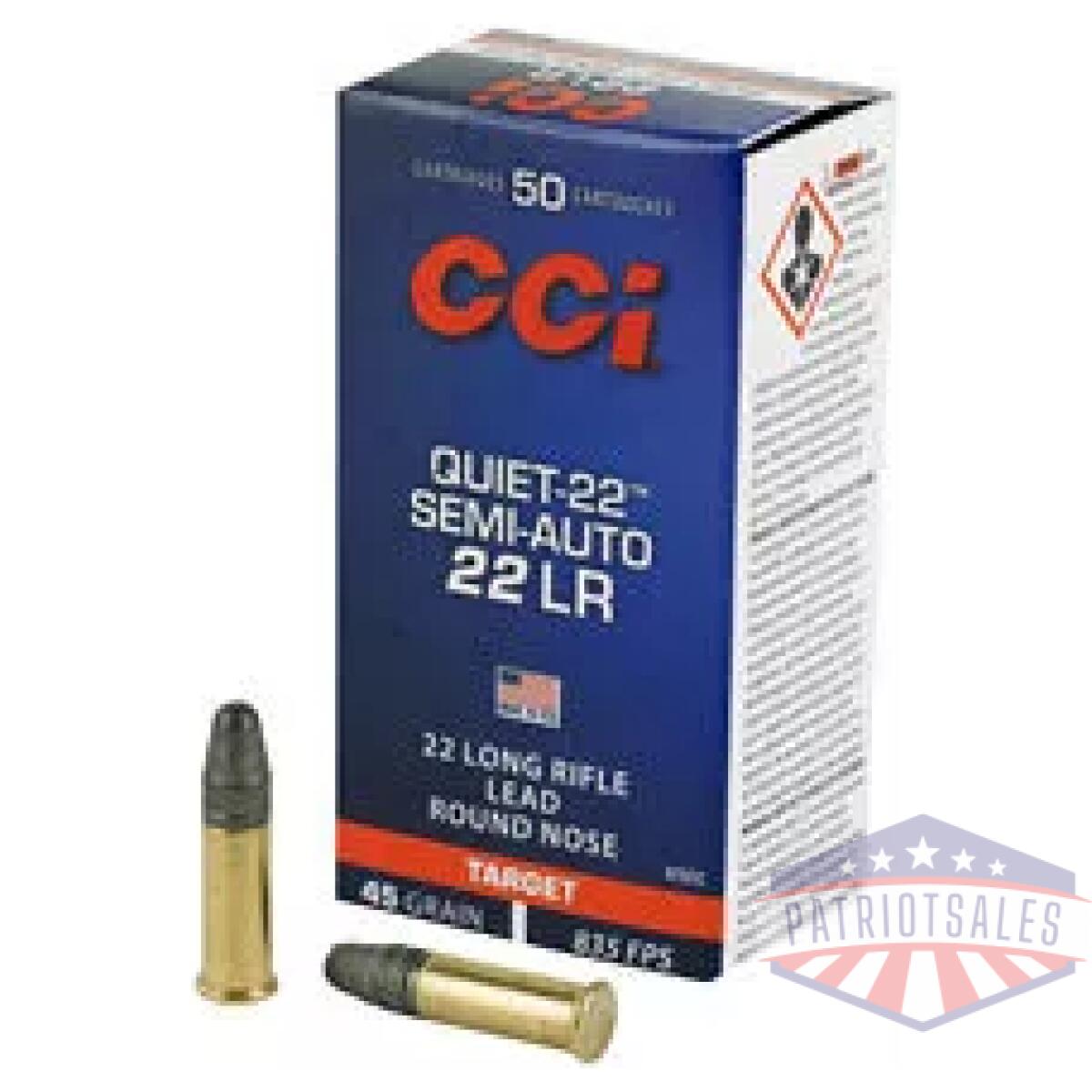 Cci 22lr 45gr lrn sa quiet 50/5000 - image 1