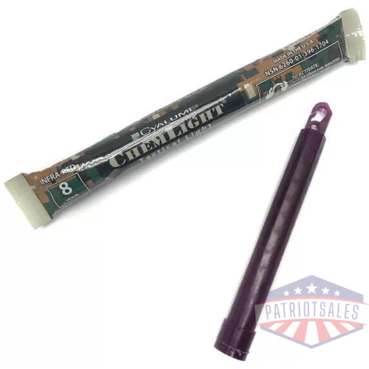 Cyl-9-17040pf - ir chemlight 6'' - 8hr - cyl 9 17040pf
