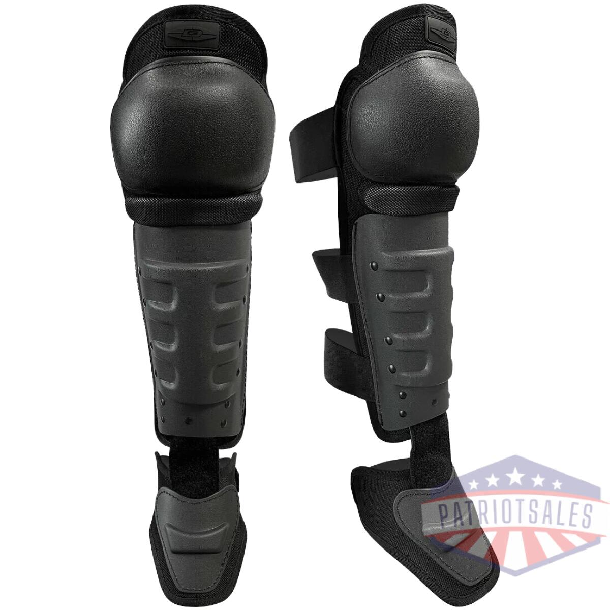 Dm-dsg100xlg - imperial hard shell knee/shin guards w/ non-slip knee caps - dm dsg100xlg