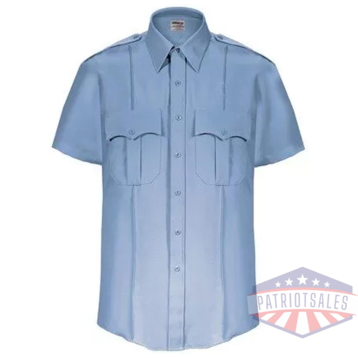 Elb-z3313n-16 - textrop 2 ss shirt - zippered - elb z3313n 16