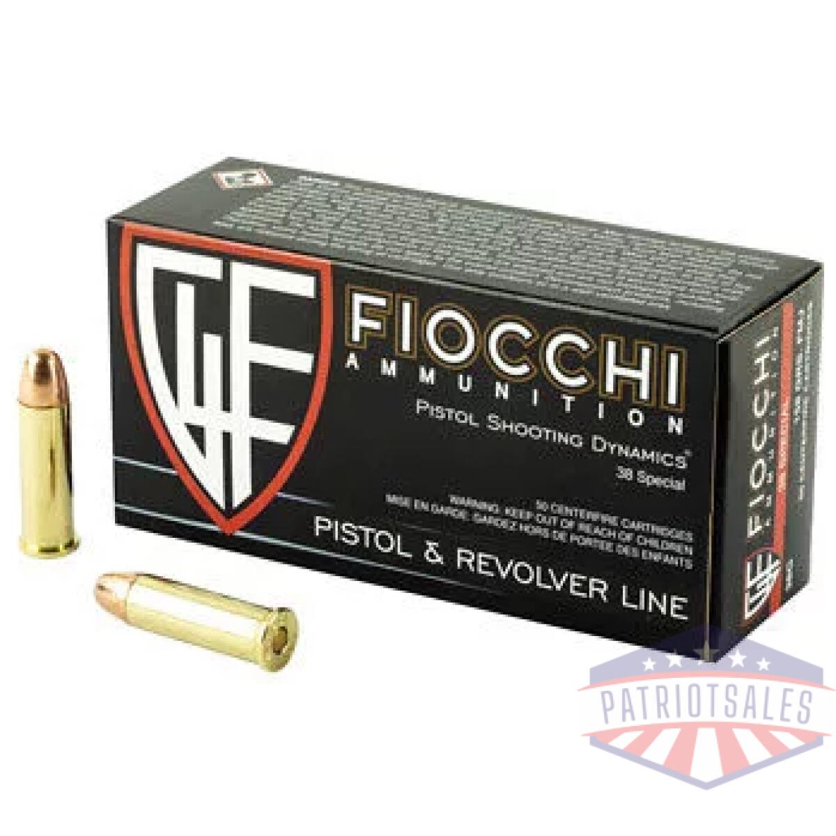 F38g_1 - fiocchi 38spl 158gr fmj 50/1000 - f38g 1