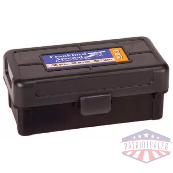 FRANKFORD AMMO BOX 38/357 50RD