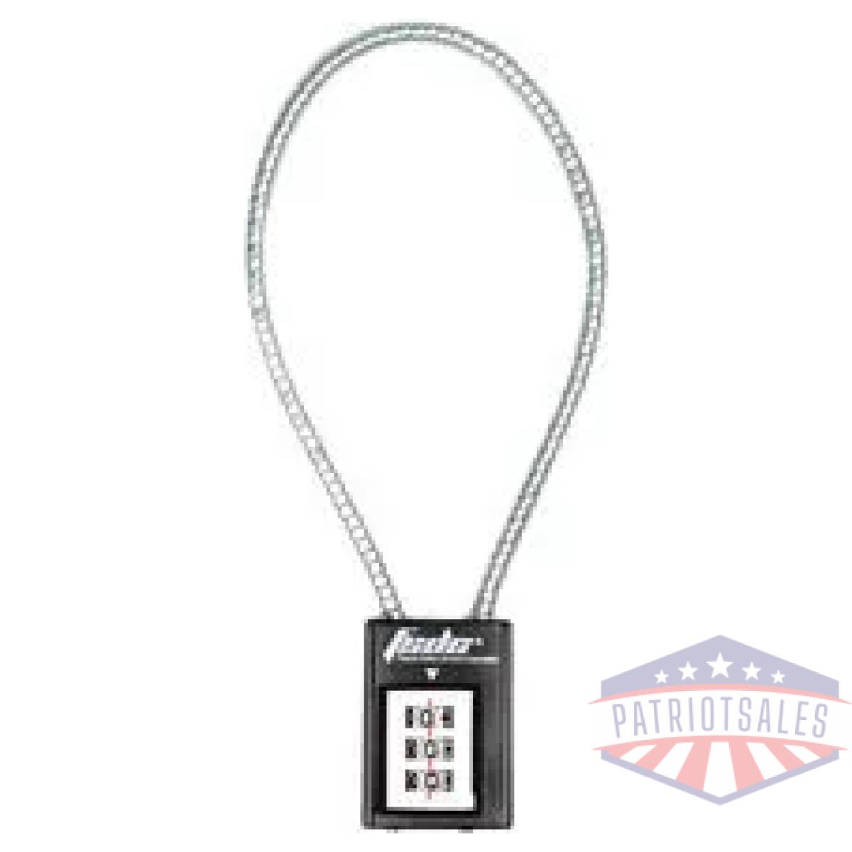 Fsdc 14" combo cable lock ca/ma/md - image 1