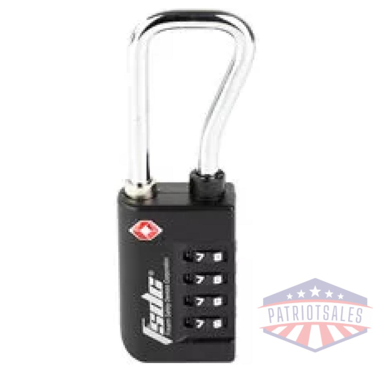 Fsdc 4-dial tsa combo padlock nca - image 1