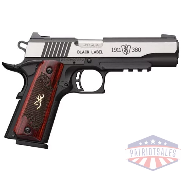 BROWNING 1911-380 BLACK LABEL - MEDALLION PRO COMPACT 3.58"FS