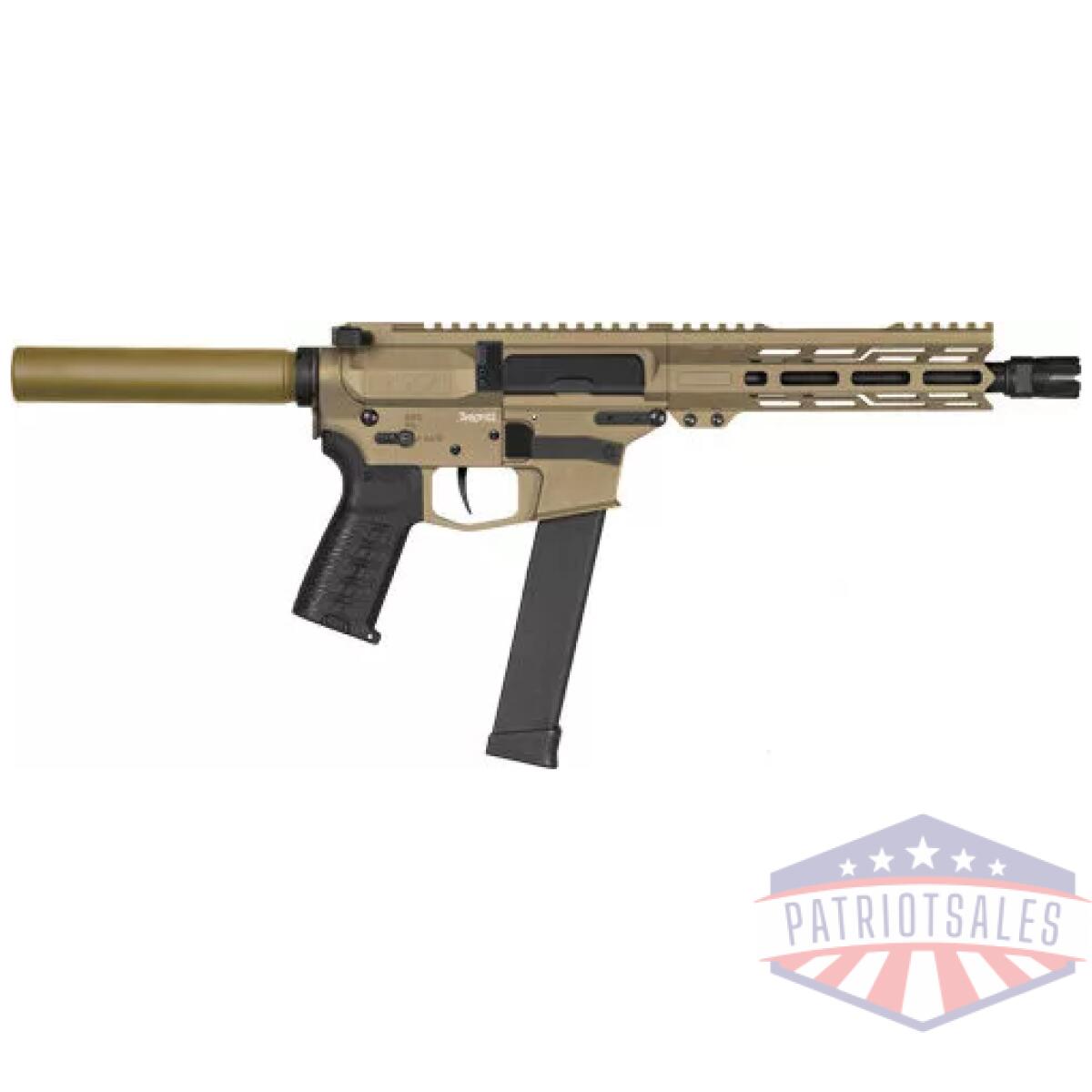 G10ae30fct - cmmg pistol banshee mk10 10mm - 8" 15rd pistol tube tan - g10ae30fct