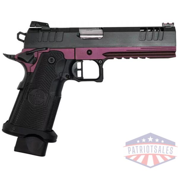 GLFA 1911DS SYNERGY 9MM 5" 20 - SHOT BLACK SLIDE CHERRY FRAME