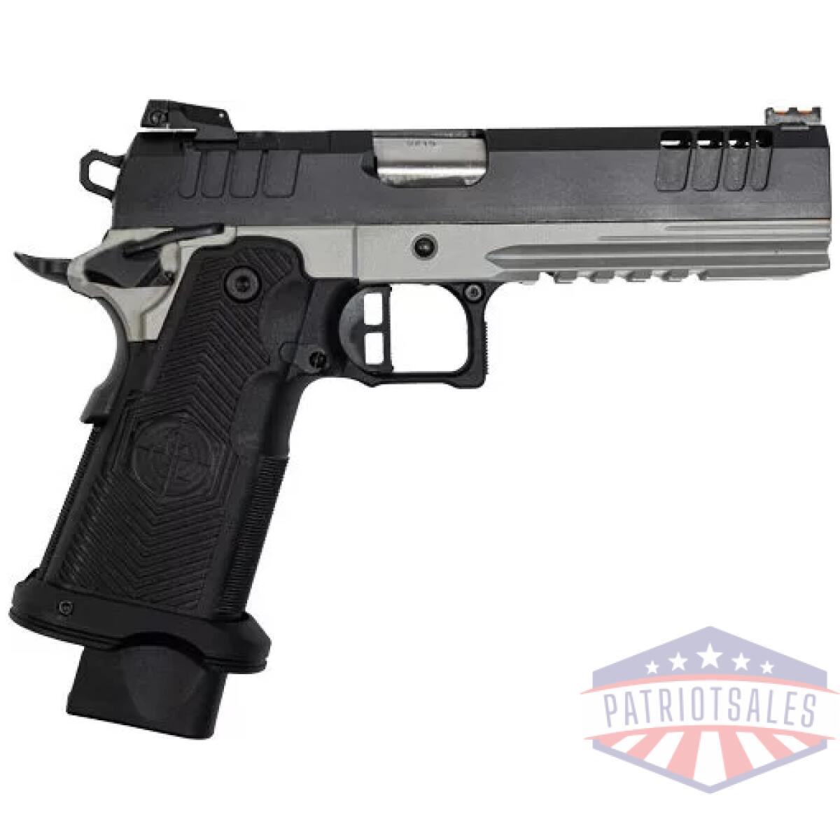 G1911ds9fsssrk - glfa 1911ds synergy 9mm 5" 20 - rds blk slide bull shark frame - g1911ds9fsssrk