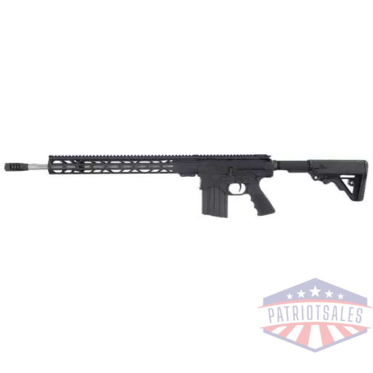 G243a1534bt_left - rra larbt3 car predator hp 243 - 6 pos stk 20" ss fluted black - g243a1534bt left