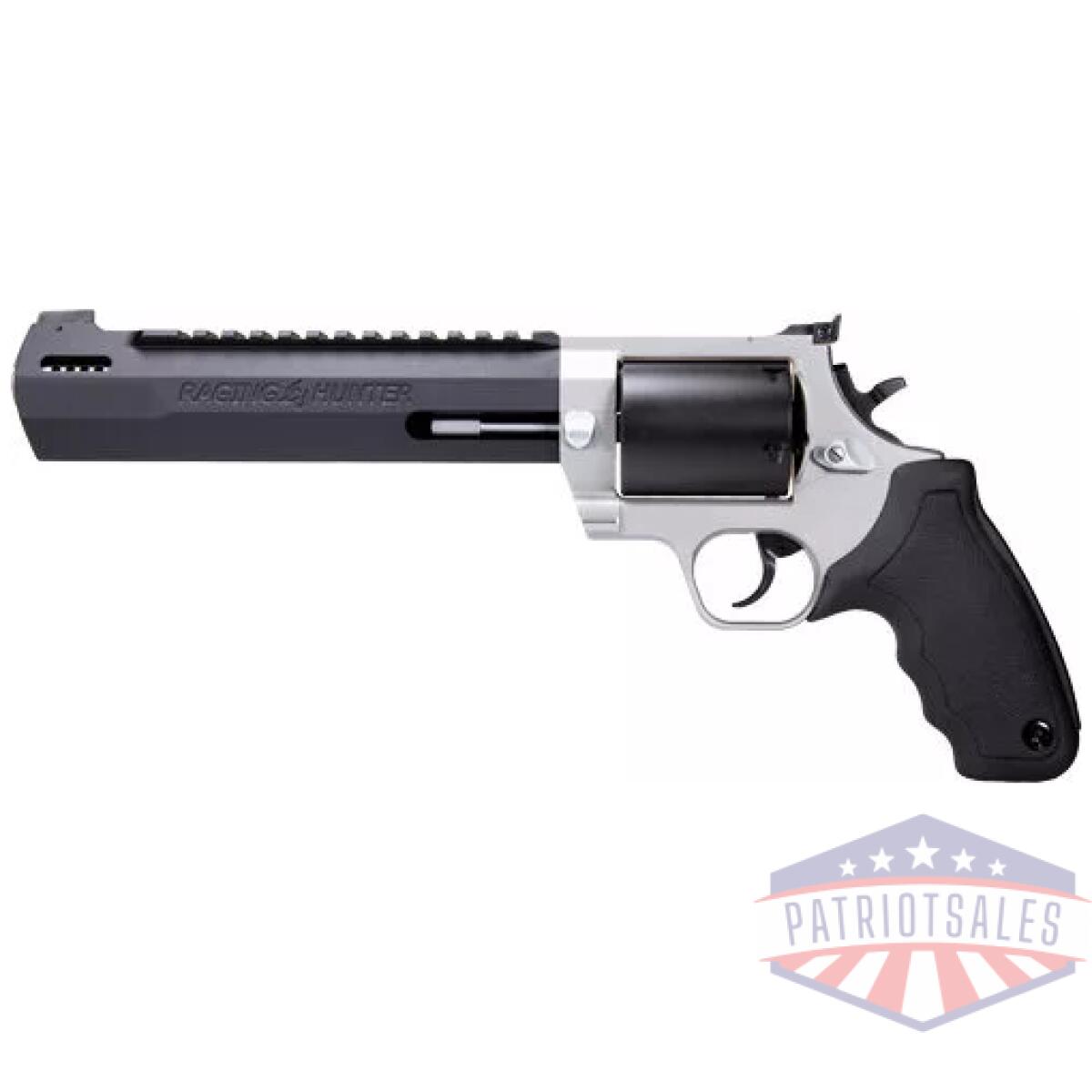 G2500085rh - taurus raging hunter 500s&w - 8 3/8" 5-shot two-tone - g2500085rh