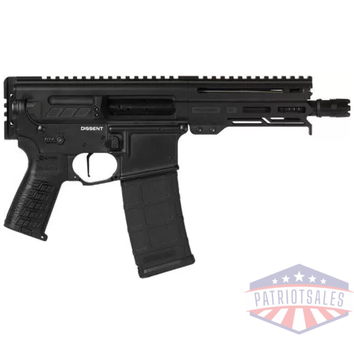 Cmmg pistol dissent mk4 300aac - 6. 5" 30rd armor black - image 2