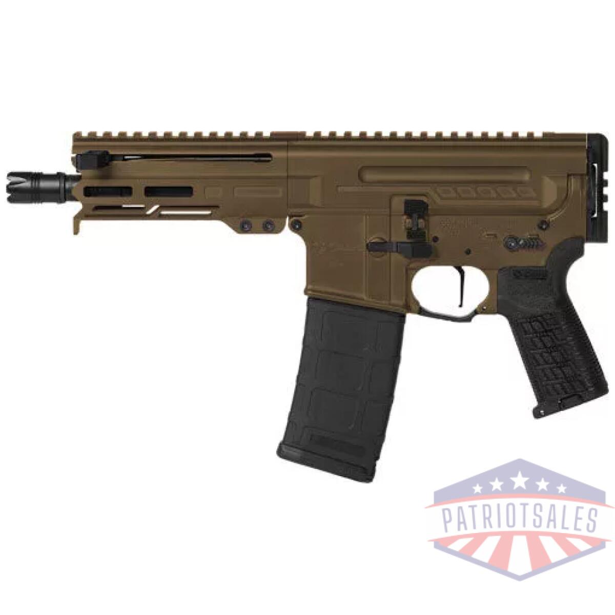 G30a0e33mb_left - cmmg pistol dissent mk4 300aac - 6. 5" 30rd midnight bronze - g30a0e33mb left