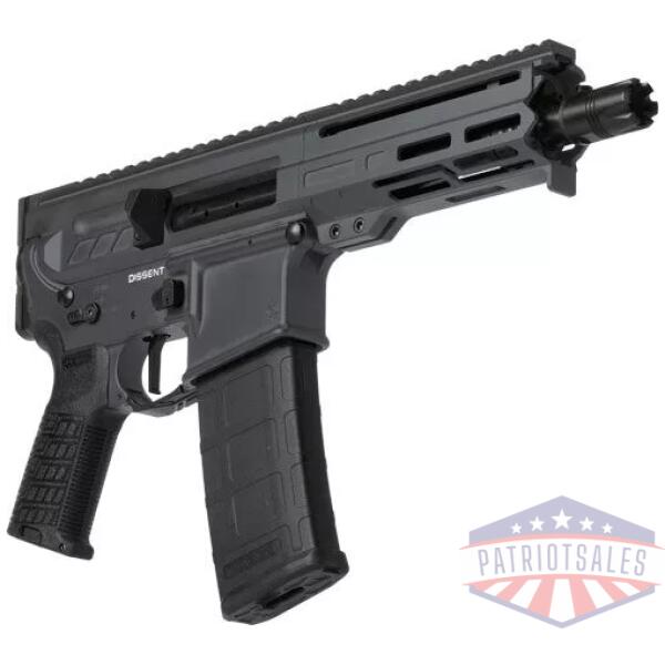 CMMG PISTOL DISSENT MK4 300AAC - 6.5" 30RD SNIPER GREY