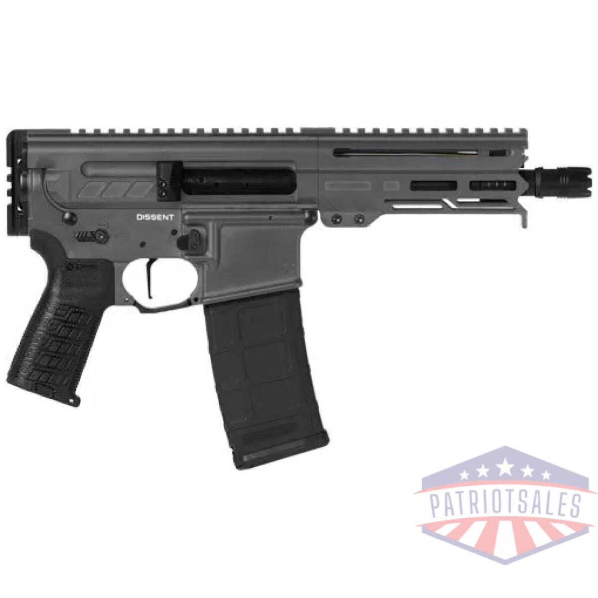 G30a0e33tng - cmmg pistol dissent mk4 300aac - 6. 5" 30rd tungsten - g30a0e33tng