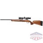 savage axis 2 xp 7mm-08 22" - w/3-9x40 matte/hardwood