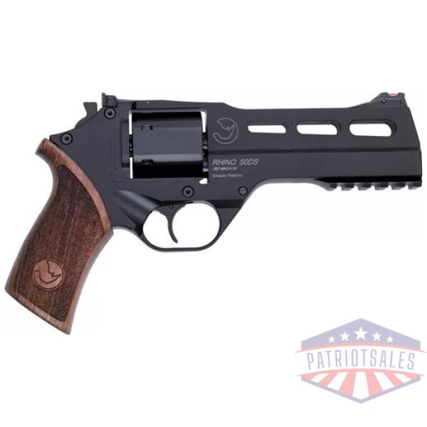 CHIAPPA RHINO 50DS 357MAG - 5" ADJ. SIGHT BLACK/WALNUT.