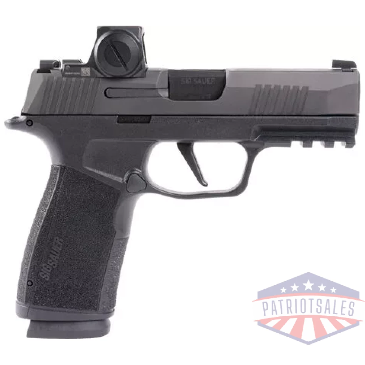 Sig p365x macro 9mm 3. 7" - romeo-x (2)17rd polymer/black - image 1