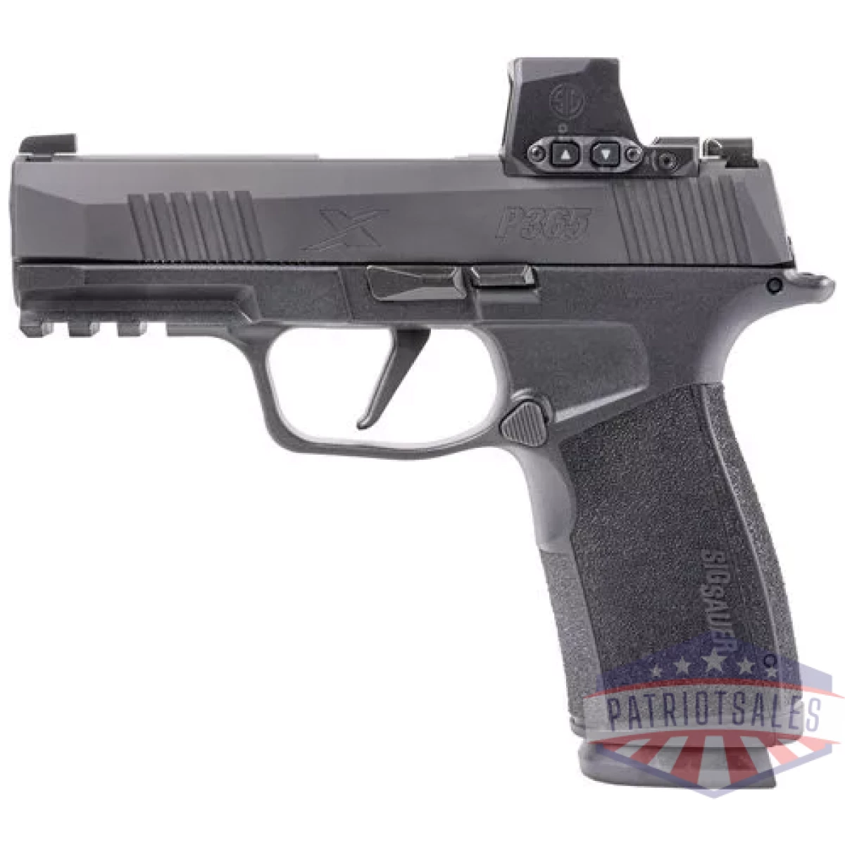 Sig p365x macro 9mm 3. 7" - romeo-x (2)17rd polymer/black - image 2