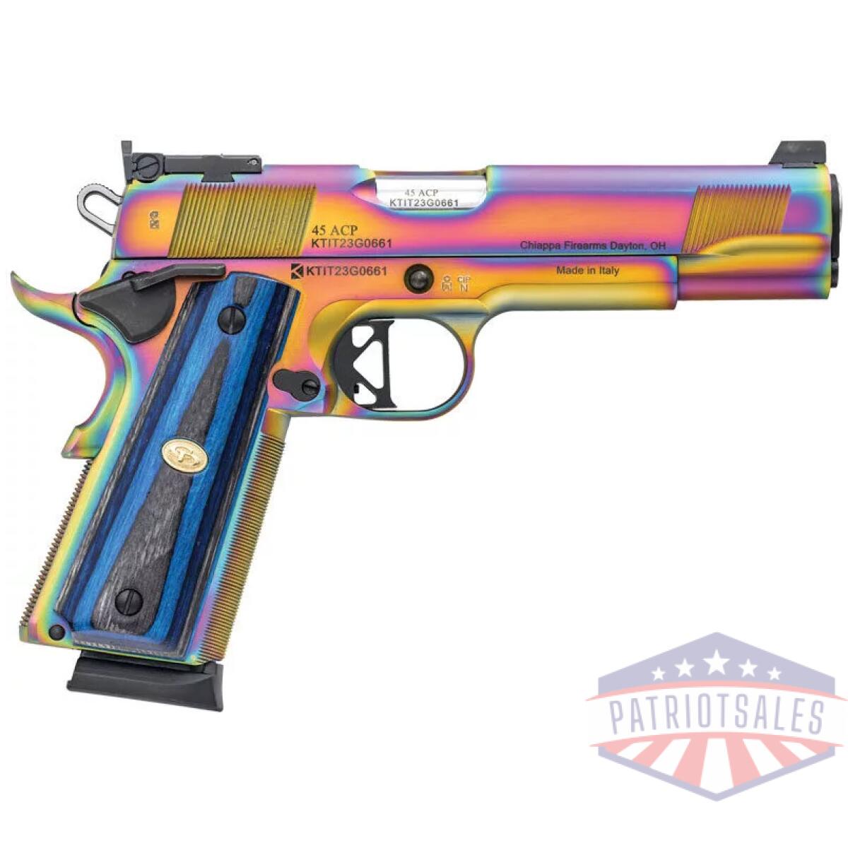G440183 - charles daly 1911 empire grade - 45acp 5" fs 8rd nebula - g440183