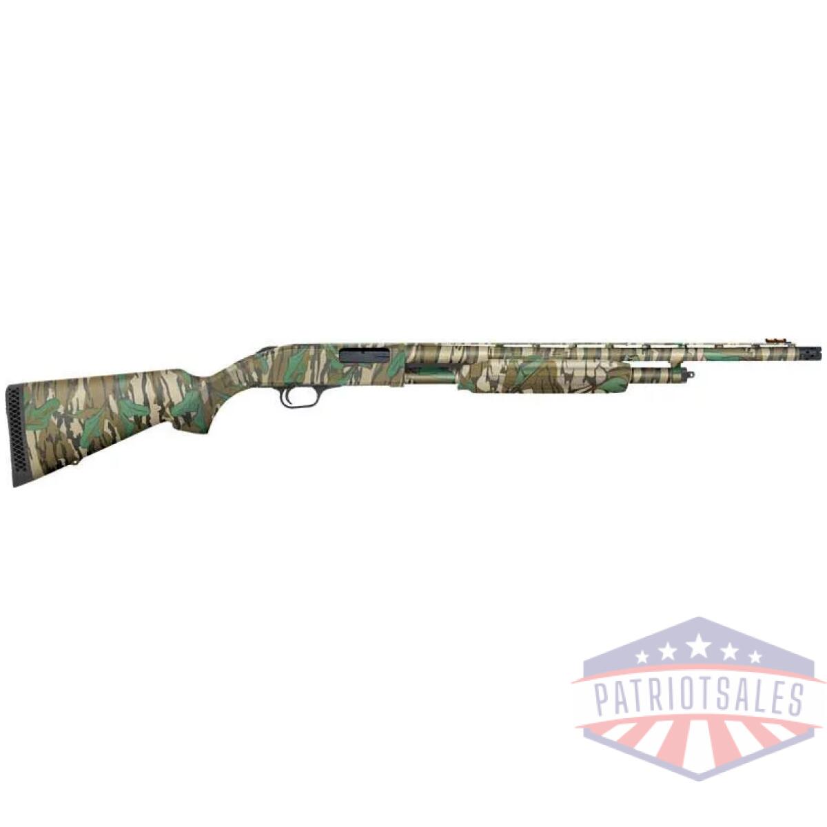 G54337 - mossberg 500 turkey or 20ga 3" - 22" mossy oak greenleaf - g54337