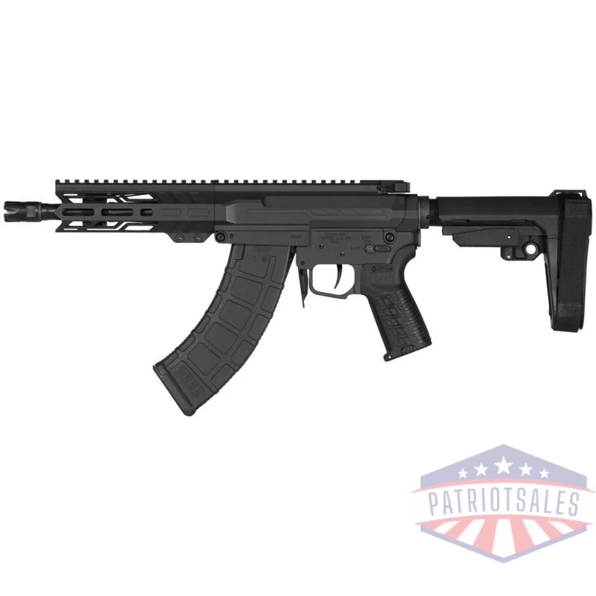 G76a950aab_left - cmmg pistol banshee mk47 7. 62x - 39mm 8" 30rd black w/rip brace - g76a950aab left