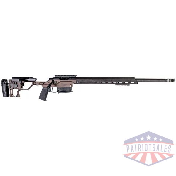 CHRISTENSEN MPR 338LAPUA - 27" CF BLK/DESERT BROWN M-LOK