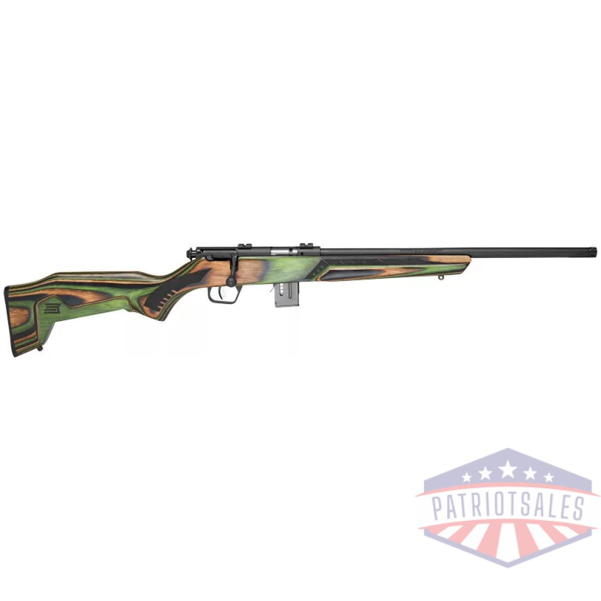 G91936 - savage 93 minimalist 22wmr - 18" matte/green laminate - g91936