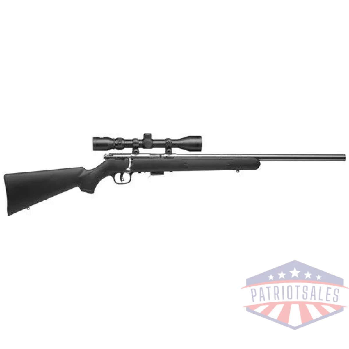 G95200_1 - savage 93-fvssxp 22wmr 21" hb - w/3-9x40 accu tgr ss/black syn - g95200 1