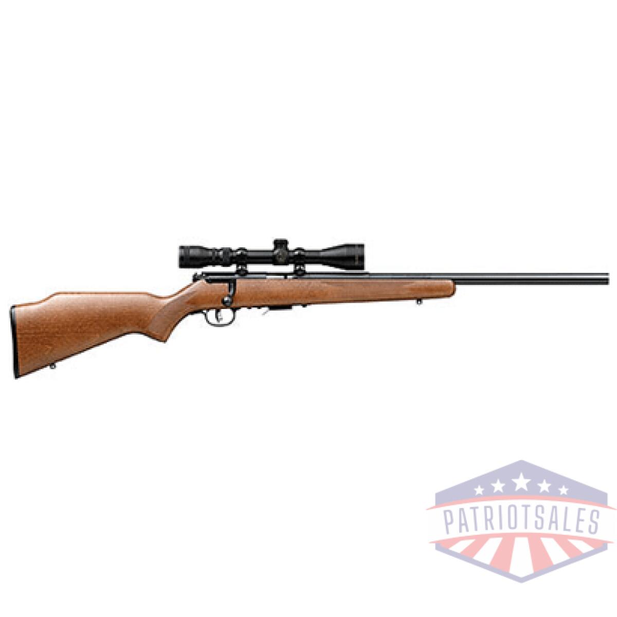 G96222 - savage 93r17-gvxp 17hmr 21"hb - w/3-9x40 accu tgr blued/h-wood - g96222