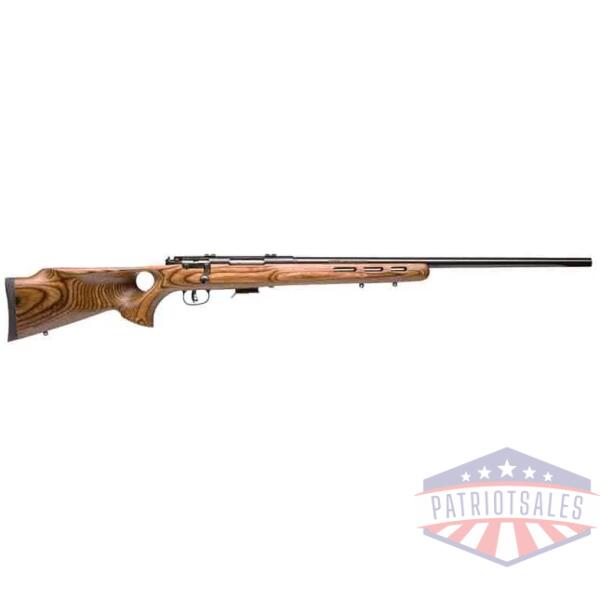 SAVAGE 93R17-BTV 17HMR 21"HB - ACCU TGR BLUED/BRN LAM T-HOLE