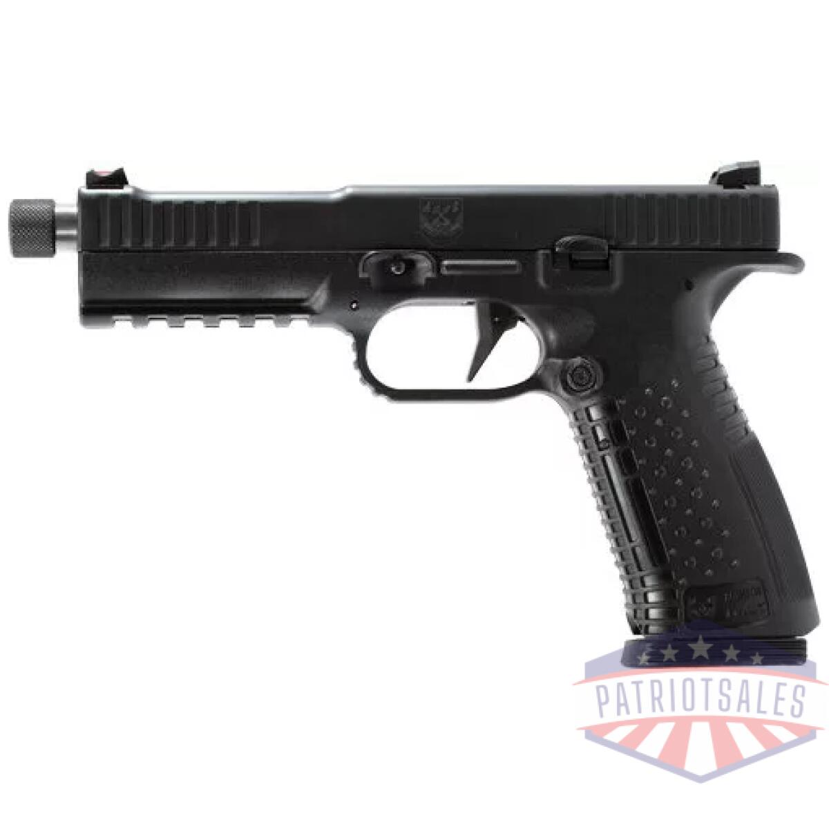 Gafs1mii9bk17_left - apf strike one mark ii 9mm - 5. 5" threaded bbl 17rd black - gafs1mii9bk17 left